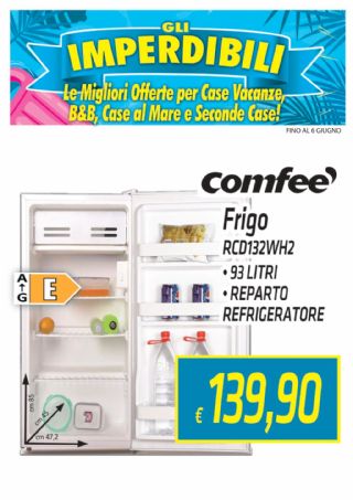 FRIGO COMFEE RCD132WH2